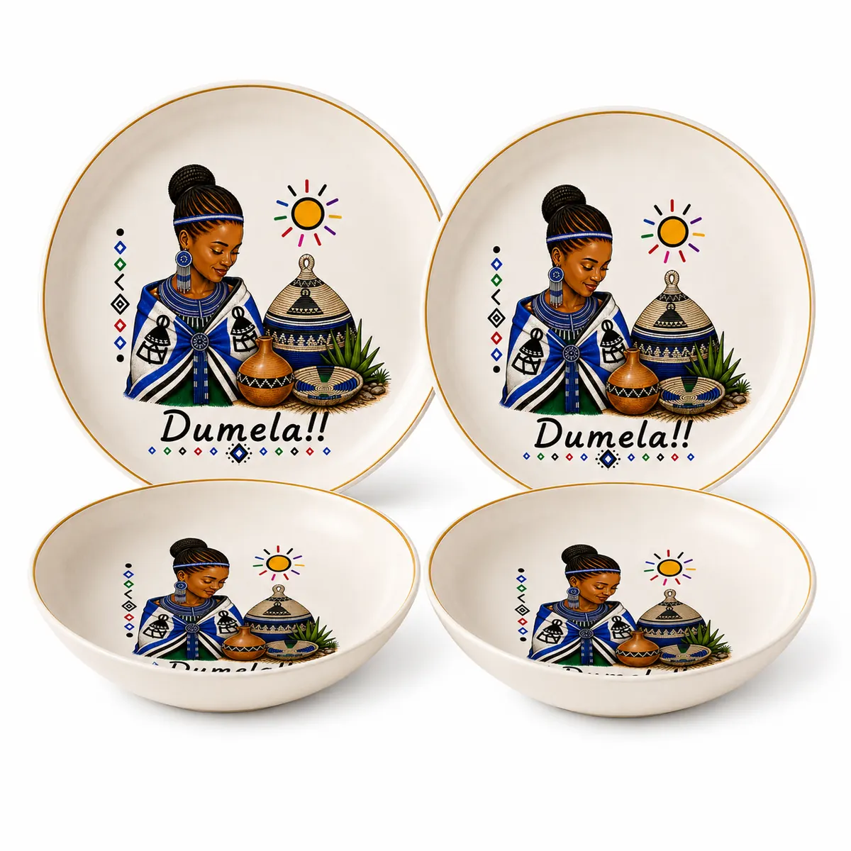 Sotho Dumela Heritage Set