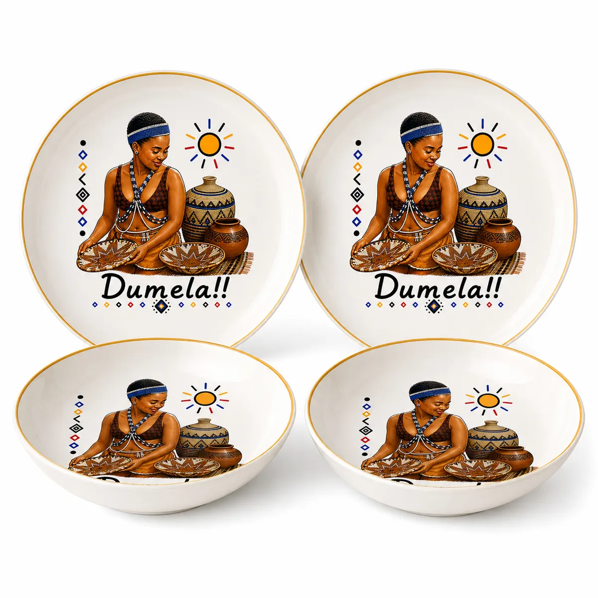 Tswana Dumela Heritage Set