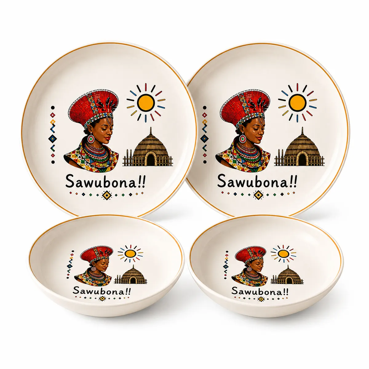 Zulu Sawubona Heritage Set